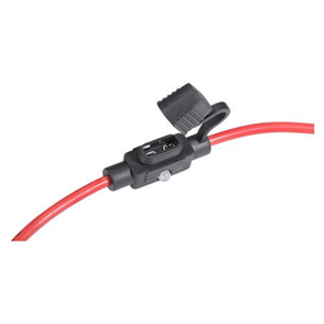 In Line Standard Blade Fuse Holder 1 Way 30A