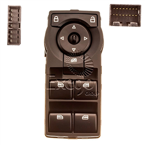 Master Window Switch Panel - 4 Doors