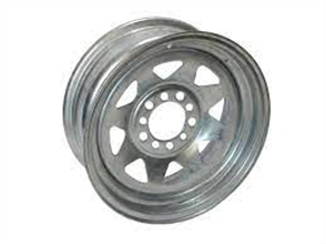 14 INCH SPOKE WHEEL GALVANISED