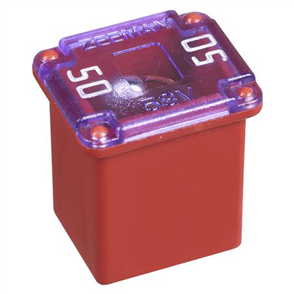 LJC Mini Fusible Links 50A Red Single Blister Pack