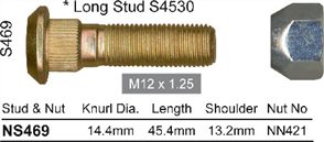 PRODUCTS WHEEL STUD AND NUT