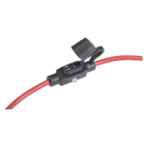 In Line Mini Blade Fuse Holder With LED Indicator