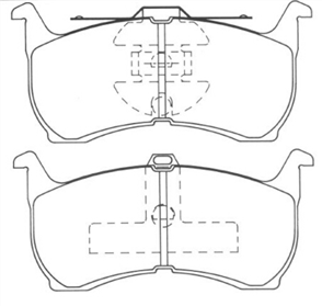 Ferodo D/Pad Set - Excel