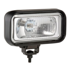 Luminator Rubber Body Work Lamp, 12 Volt 55W Halogen Spot Beam