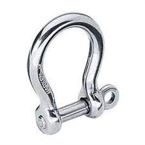 BOW SHACKLE 10MM STAINLESS STEEL