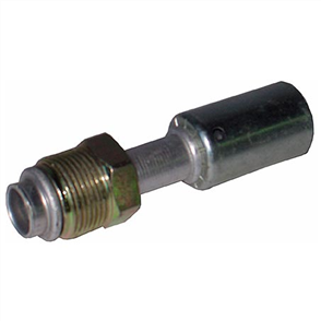 Aluminium Fitting # 10 MOR - Reduced Beadlock #10 Straight