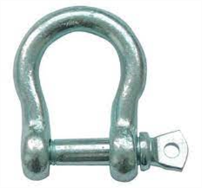 BOW SHACKLE - 20MM GALVANISED