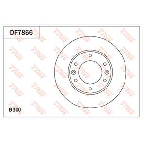 Disc Brake Rotor 300mm x 28.4 Min