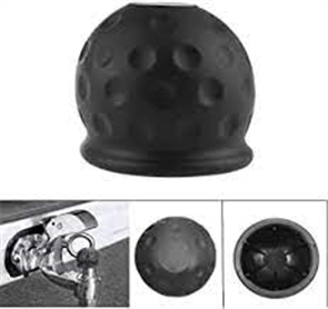 TOWBALL COVER CLIP-ON BLACK