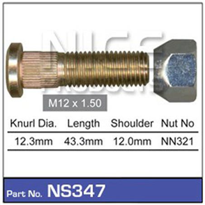 PRODUCTS WHEEL STUD AND NUT