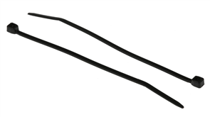 BLACK CABLE TIE 380MM X 4.7MM (PKT 100)