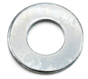 M10X21X1.6 FLAT STEEL WASHERS ZP