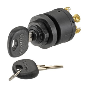3 Position Ignition Switch With Push For Choke Function (Contacts Rate