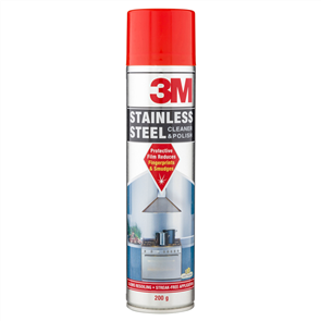3M STAINLESS STEEL CLEANER 200GM NLA