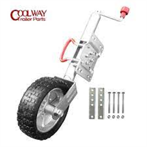 JOCKEY WHEEL SWING UP SOLID TYRE