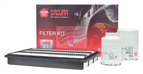 PAJERO 4M41 SERVICE FILTER KIT INCLUDES 10L OIL