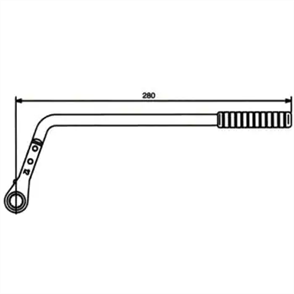 1210 Door Hinge Wrench Set