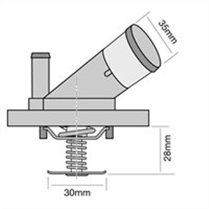 THERMOSTAT 82"