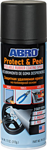 ABRO SPRAY PAINT PROTECT AND PEEL BLACK