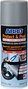 ABRO SPRAY PAINT PROTECT AND PEEL GREY