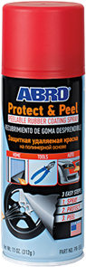 ABRO SPRAY PAINT PROTECT AND PEEL RED