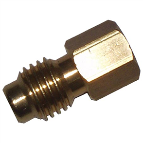 Adaptor 1/4 Flare (R12) Female To 1/2 Acme (R134a) Male RH Thread