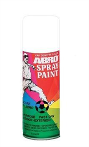 ABRO SPRAY PAINT FLAT WHITE