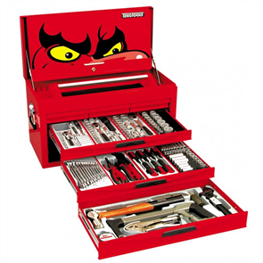 TENG 152PC MM/AF Starter Tool Kit (SV) W/TC806SV 6-Drawer Kit