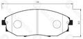DB1688 E FRONT DISC BRAKE PADS - HOLDEN EPICA  07-11