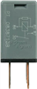 Micro Relay 12V 20A 4 Pin Resistor Protected - 1Pce