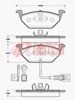 FRONT DISC BRAKE PADS - AUDI / VW A2 , A3 DB1405 E