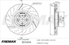 BRAKE DISC FRONT EACH MERCEDES ML63 6.2L AMG W164 BD-3604