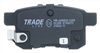 TRADE-LINE BRAKE PADS SET HONDA ACCORD 2.4, V6 2008- BT1084TS