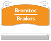 4WD BRAKE PADS SET FORD FPV BA BF FG BREMBO 4POT BT1441E