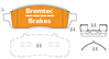 PRO-LINE BRAKE PADS SET FORD F150 5.0L 4WD 2005- BT1637PRO