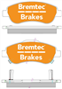 PRO-LINE BRAKE PADS SET HONDA CRV III 2.0, 2.4 (BOSCH) BT2000PRO