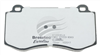 EURO-LINE HD BRAKE PADS SET MERCEDES S500 (W221) BREMBO BT2051ELH