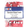 Standard Blade Fuse 10A Red 100 Pce