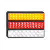 Multi Volt Stop/Tail/Indicator/Reverse Lamp 97 LEDs With Black Bracket