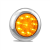 LED Autolamps 12/24V Indicator Amber Round