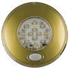 LED INT LAMP GOLD BASE WITH SWITCH 12V