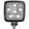 Work Light Square 6 LED. CISPR 25 rated (Check notes in details table)
