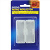 Reflector Rectangle Clear 28 x 70mm - 2 Pce