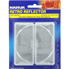 Reflector Rectangle Clear 44 x 94mm - 2 Pce