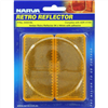 Reflector Rectangle Amber 44 x 94mm - 2 Pce