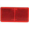 Reflector Rectangle Red 55 X 105mm - 50 Pce